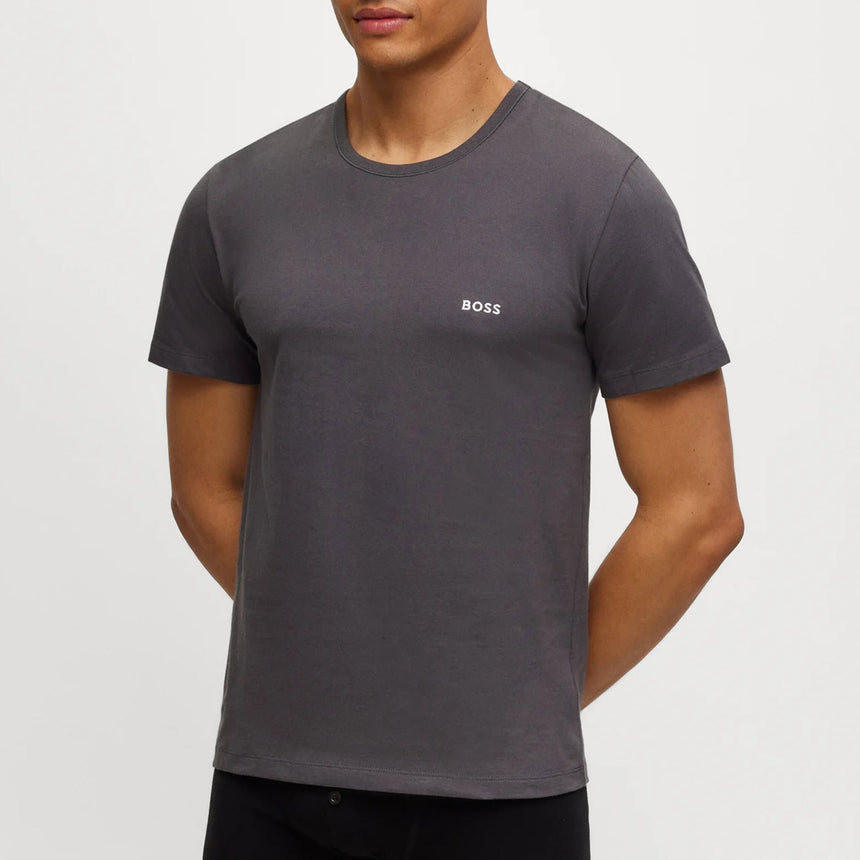 Boss Classic 3 Pack T-Shirt White/Grey/Dark Blue