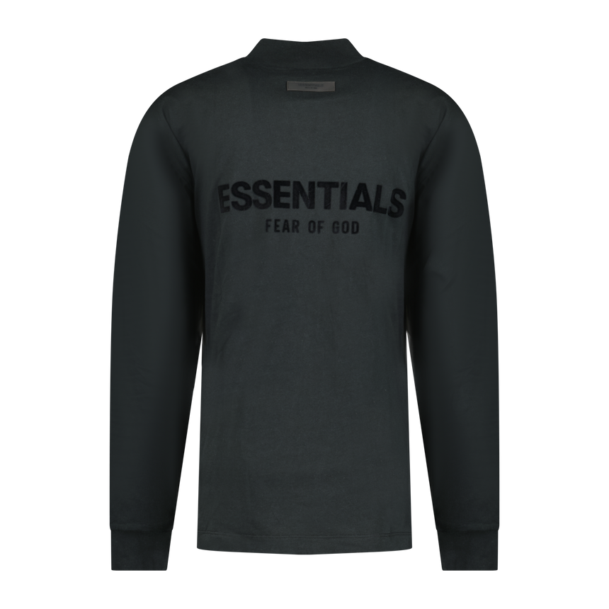 Essentials X Fear of God Long Sleeve T-Shirt Stretch Limo Black - Boinclo ltd - Outlet Sale Under Retail