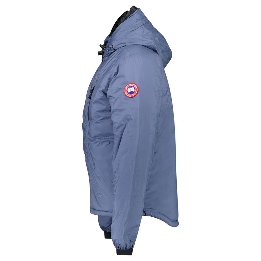 Canada Goose Hooded Lodge Jacket in Blue