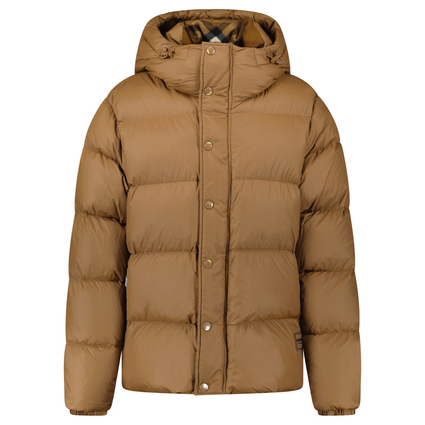 Burberry Halsby Puffer Down Jacket Brown