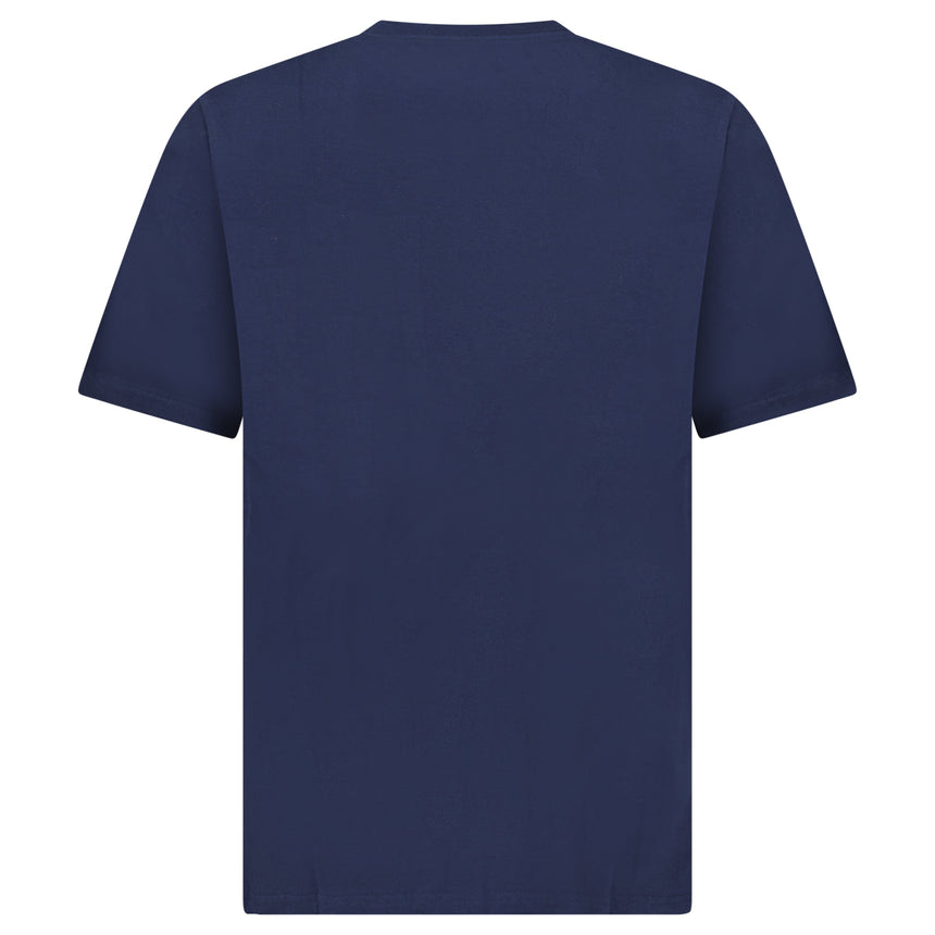 Aimé Leon Dore Monogram Pocket T-Shirt in Navy Blue