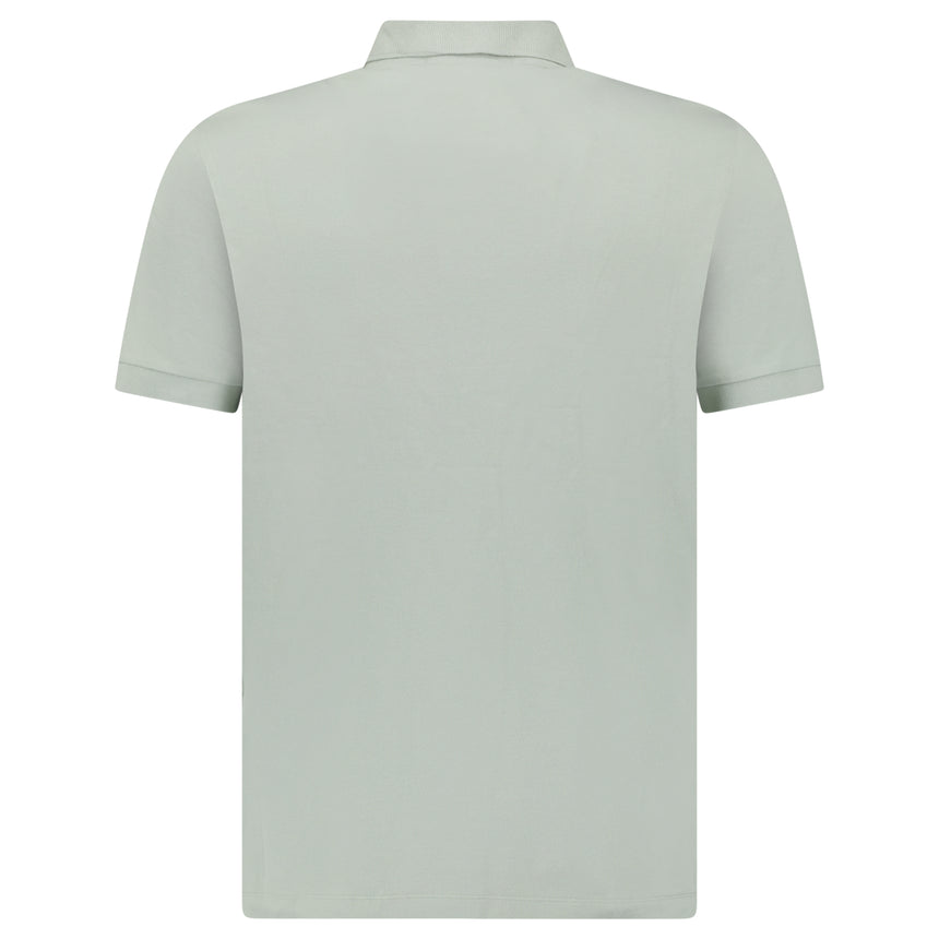 Stone Island Compass Badge Polo T-Shirt Slim Fit Sage