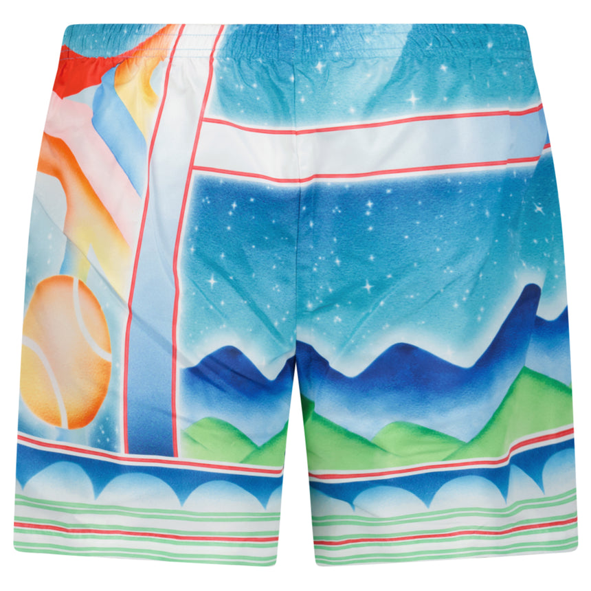 Casablanca Galaxy Court Swim Shorts in Multicolour