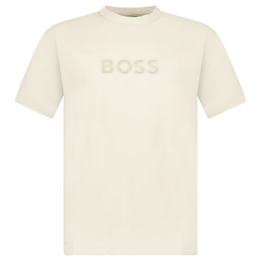 Hugo Boss TS Terrace T-Shirt in Light Beige