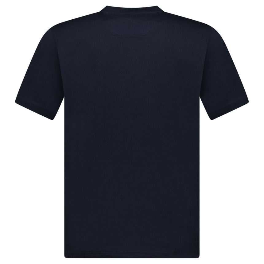 Hugo Boss Iconic Zone Logo T-Shirt in Navy