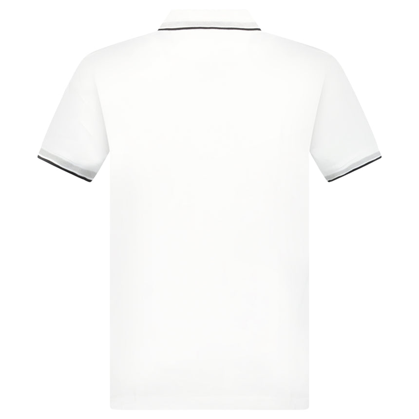 Boss Paddy Polo Shirt in Open White