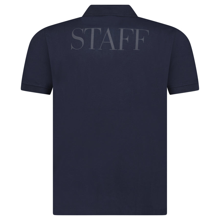 Armani Staff Polo Shirt in Navy