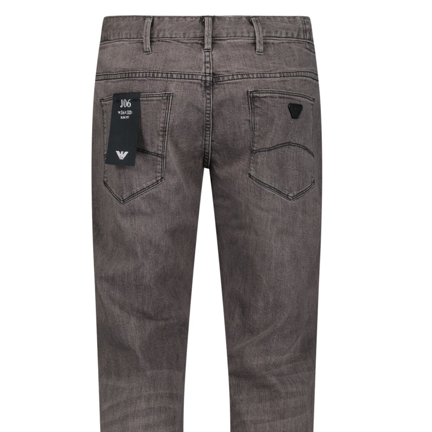 Emporio Armani J06 Slim Fit Jeans in Grey