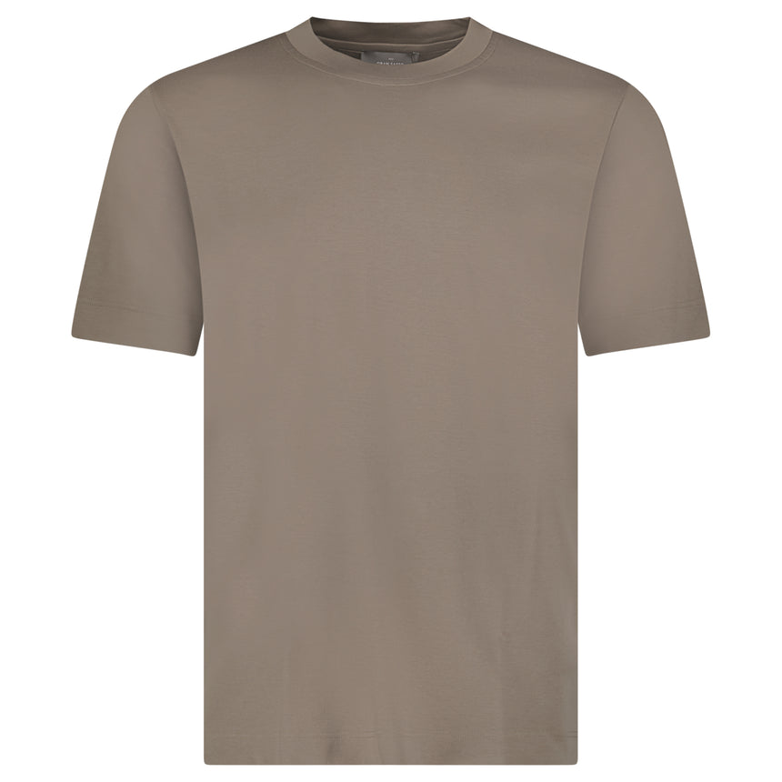 Gran Sasso Pure Cotton T-Shirt in Brown