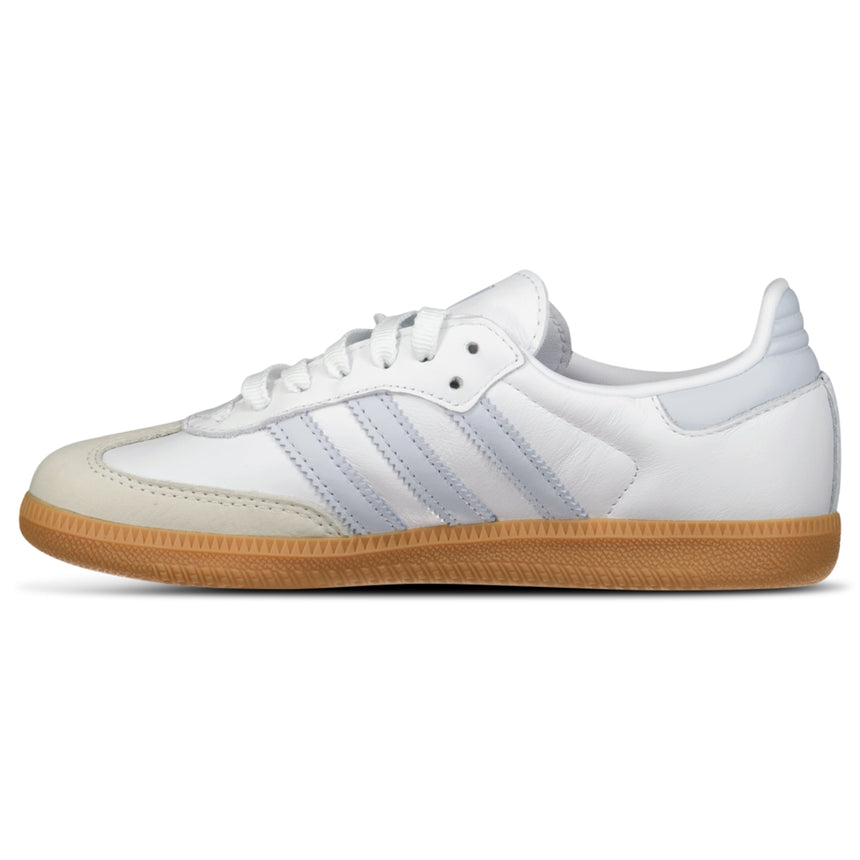 Adidas Originals Samba OG Trainers in White/Pastel Blue