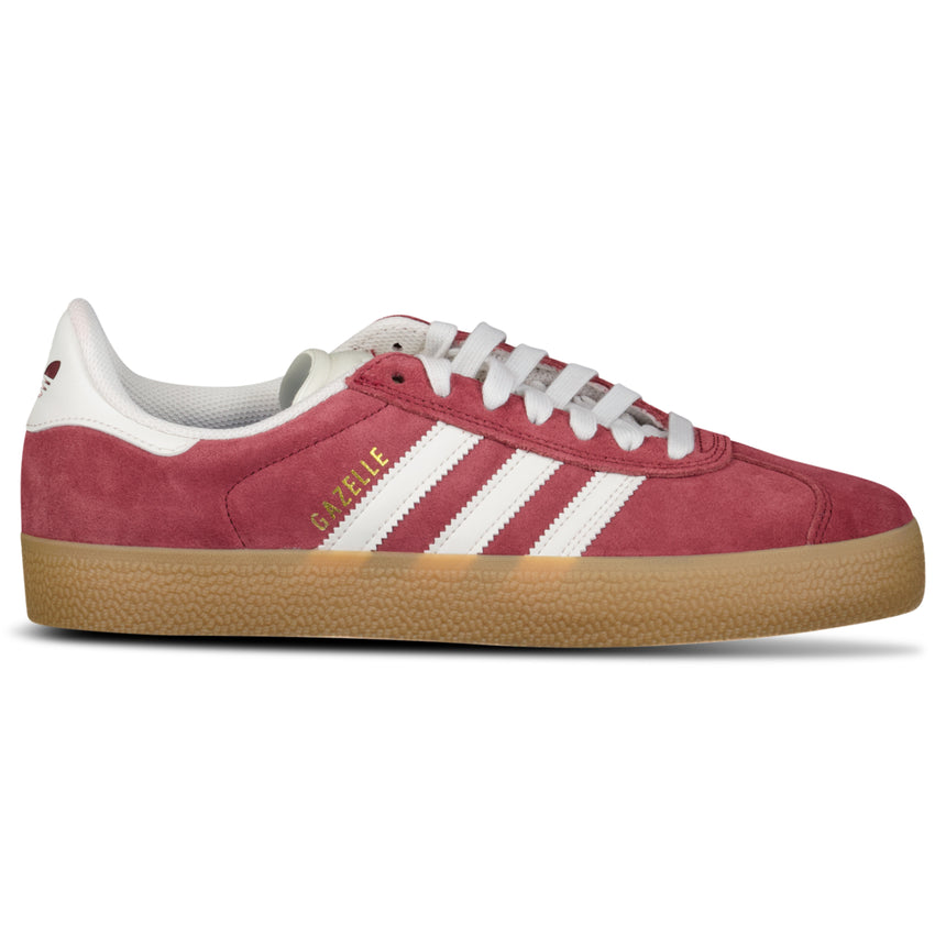 Adidas Gazelle ADV Trainers in Red/White