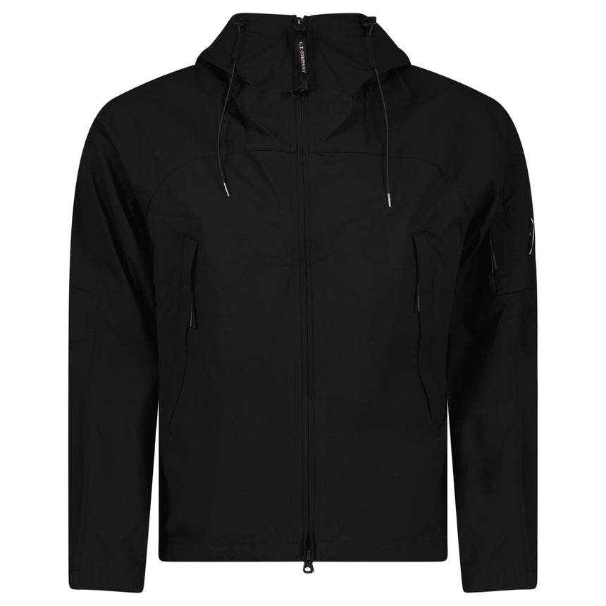 CP Company Pro-Tek Hooded Lens Jacket in Black