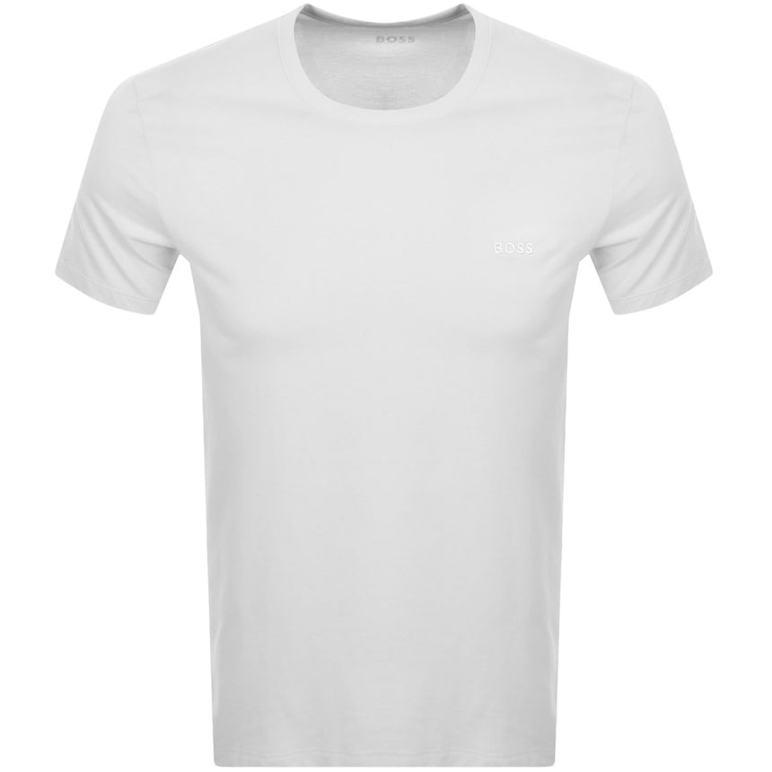 Boss Classic 3 Pack T-Shirt White/Grey/Beige
