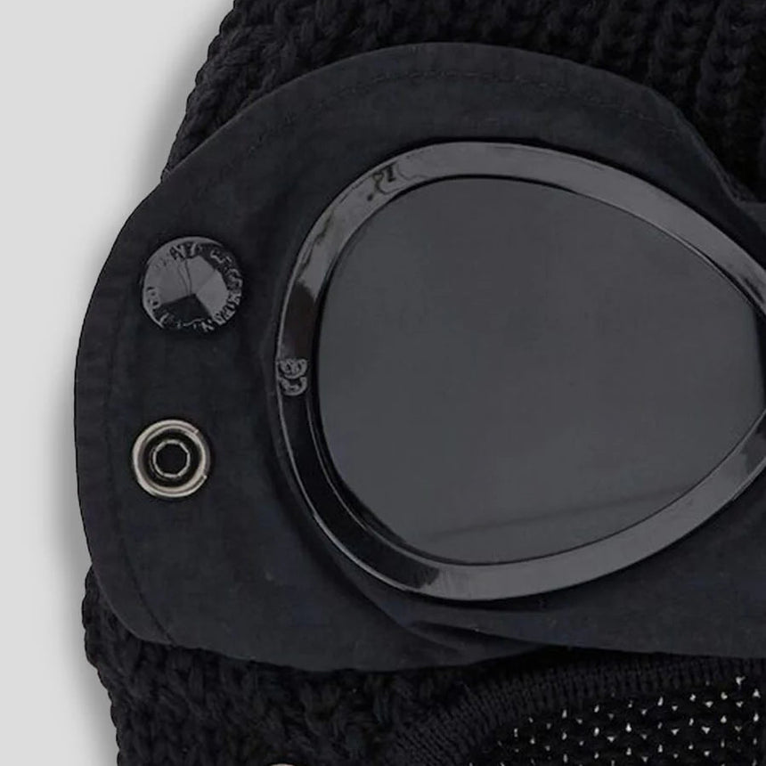 CP Company Merino Wool Goggle Ski Mask Black