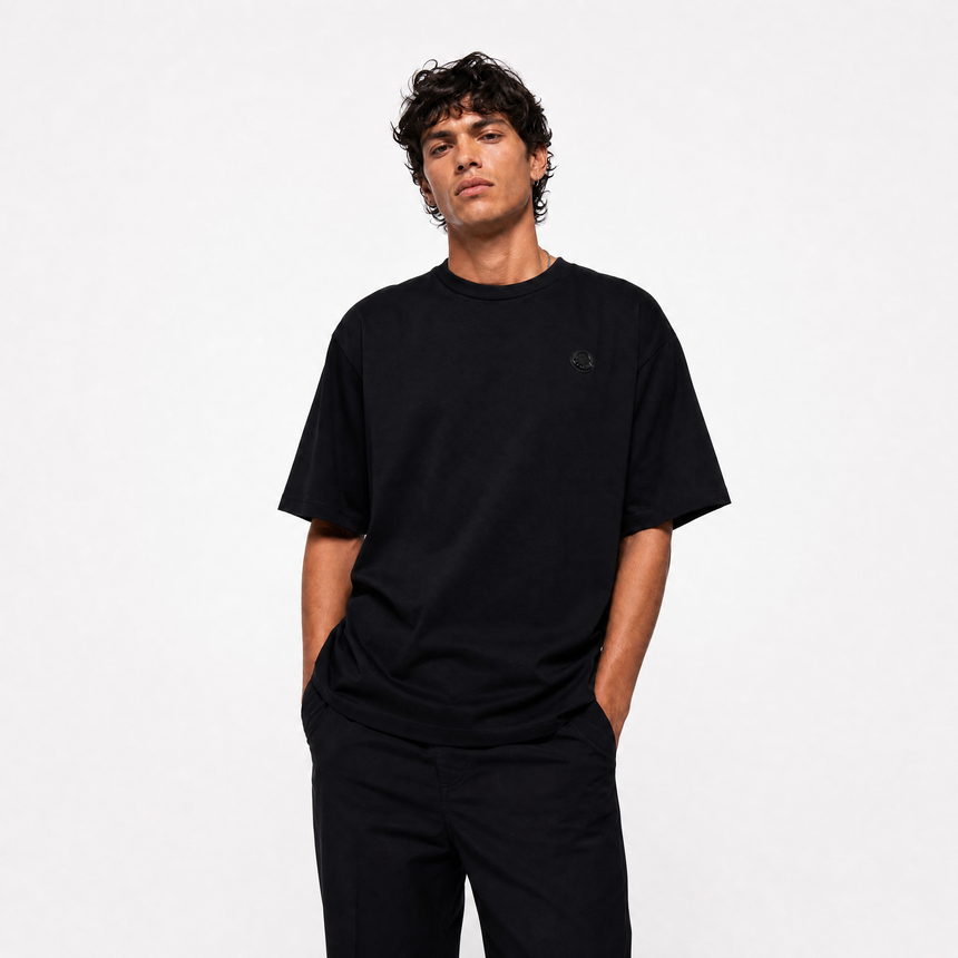 Moncler x A$AP Rocky Cotton T-Shirt in Black