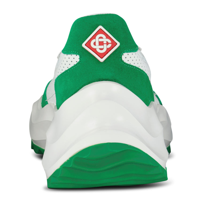 Casablanca Atlantis Chunky Sneakers White & Green