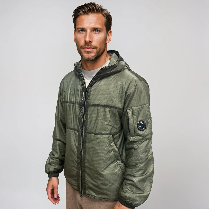 CP Company Nada Shell Jacket in Seagrass Green