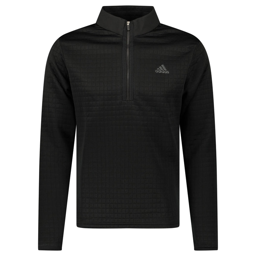 Adidas DWR Quarter Golf Zip Pullover in Black - Boinclo - Outlet Sale Under Retail