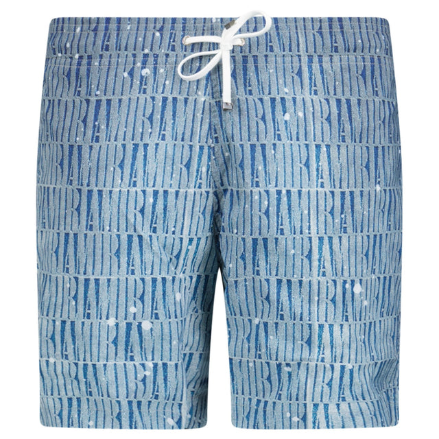 Amiri Gradient Drawstring Swim Shorts Blue - Boinclo ltd - Outlet Sale Under Retail