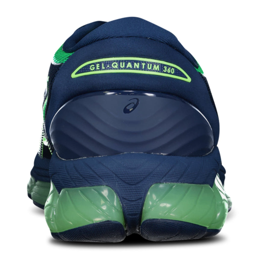 Asics GEL - QUANTUM 360 VII Trainers Blue & Green - Boinclo - Outlet Sale Under Retail