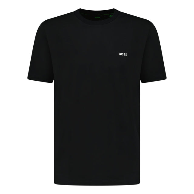 BOSS Active Logo - Print T - Shirt Black - Boinclo ltd - Outlet Sale Under Retail
