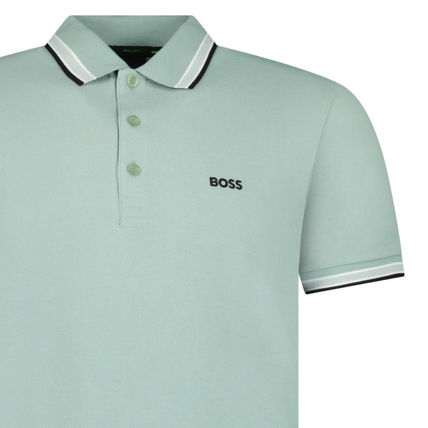 Boss Paddy Polo Shirt in Open Green - Boinclo - Outlet Sale Under Retail