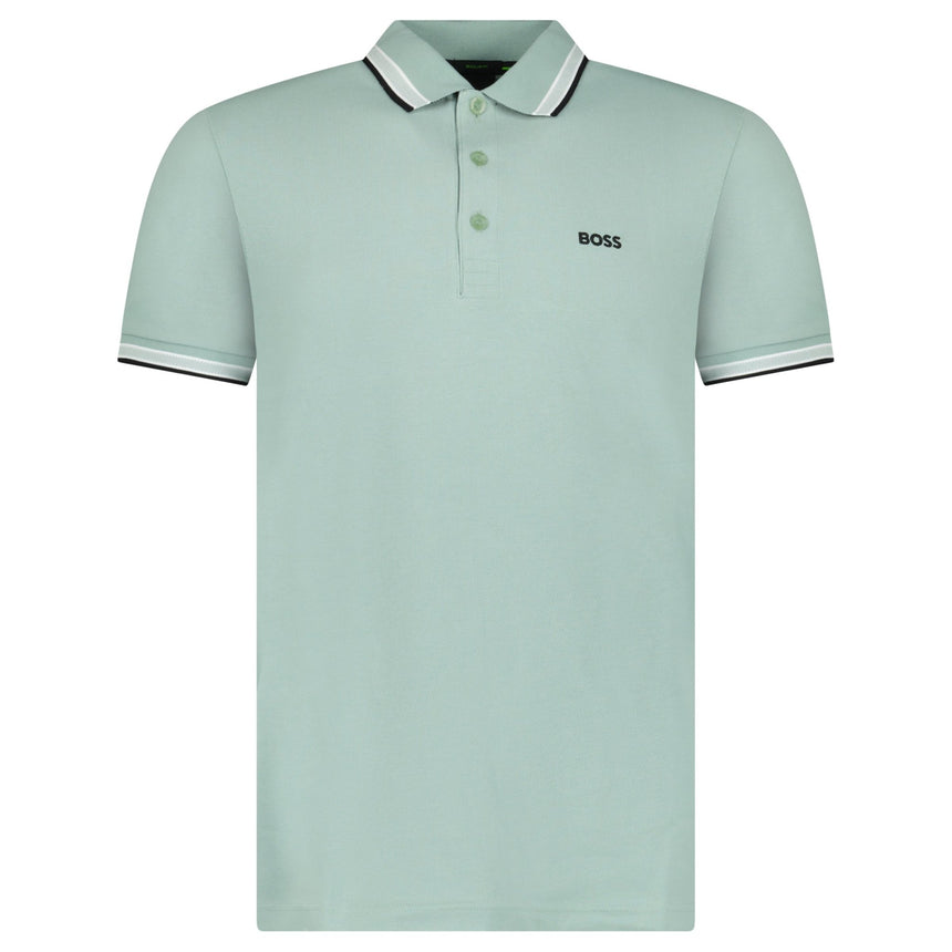 Boss Paddy Polo Shirt in Open Green - Boinclo - Outlet Sale Under Retail