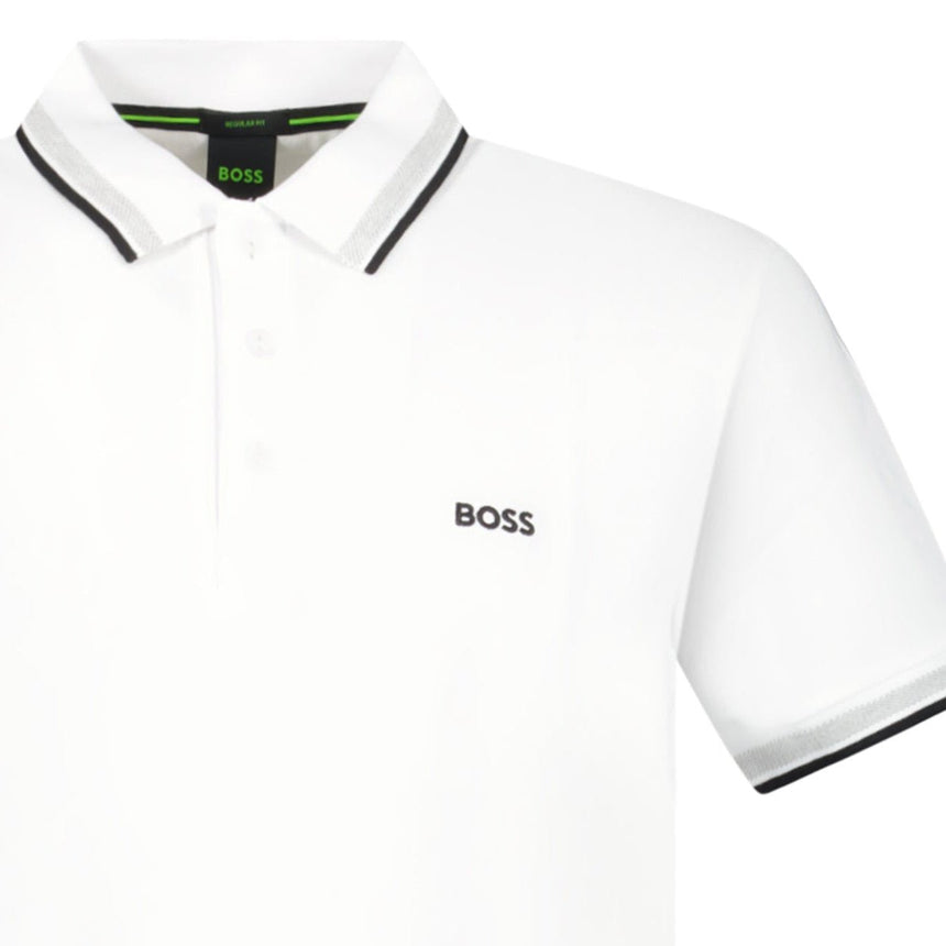 Boss Paddy Polo Shirt White - Boinclo - Outlet Sale Under Retail