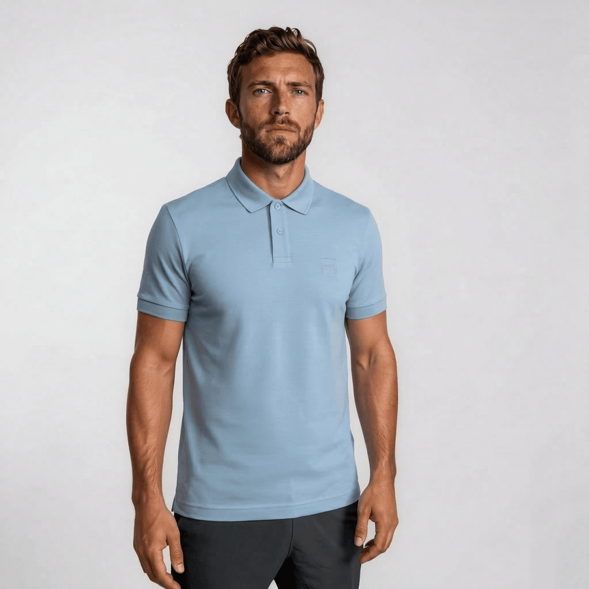 Boss Passenger Polo Shirt in Open Blue - Boinclo - Outlet Sale Under Retail