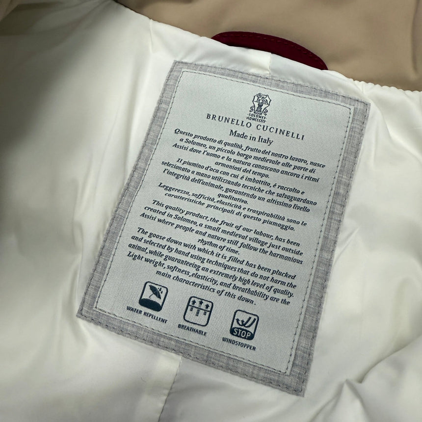 Brunello Cucinelli Button - Up Down Gilet Beige - Boinclo - Outlet Sale Under Retail