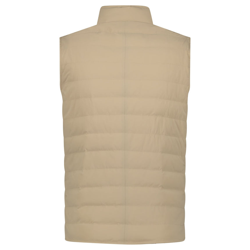 Brunello Cucinelli Button - Up Down Gilet Beige - Boinclo - Outlet Sale Under Retail