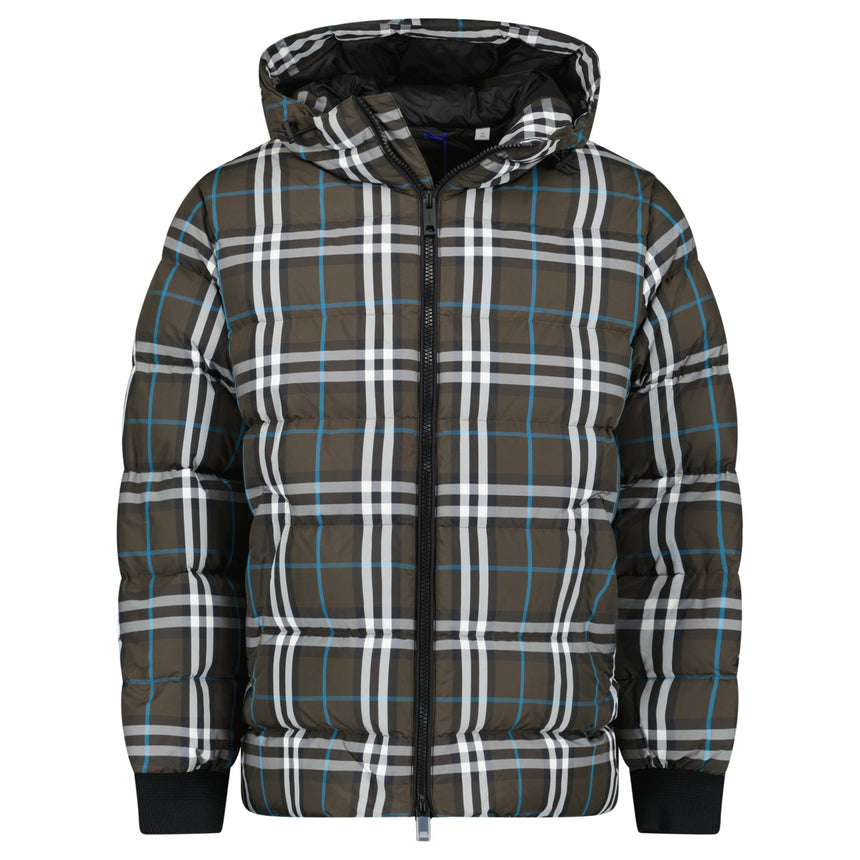Burberry Broadwell Check Down Hooded Puffer Jacket in Brown - Boinclo - Outlet Sale Under Retail