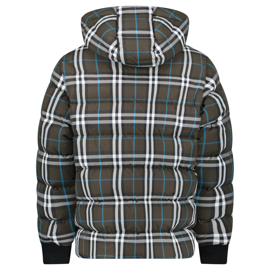 Burberry Broadwell Check Down Hooded Puffer Jacket in Brown - Boinclo - Outlet Sale Under Retail