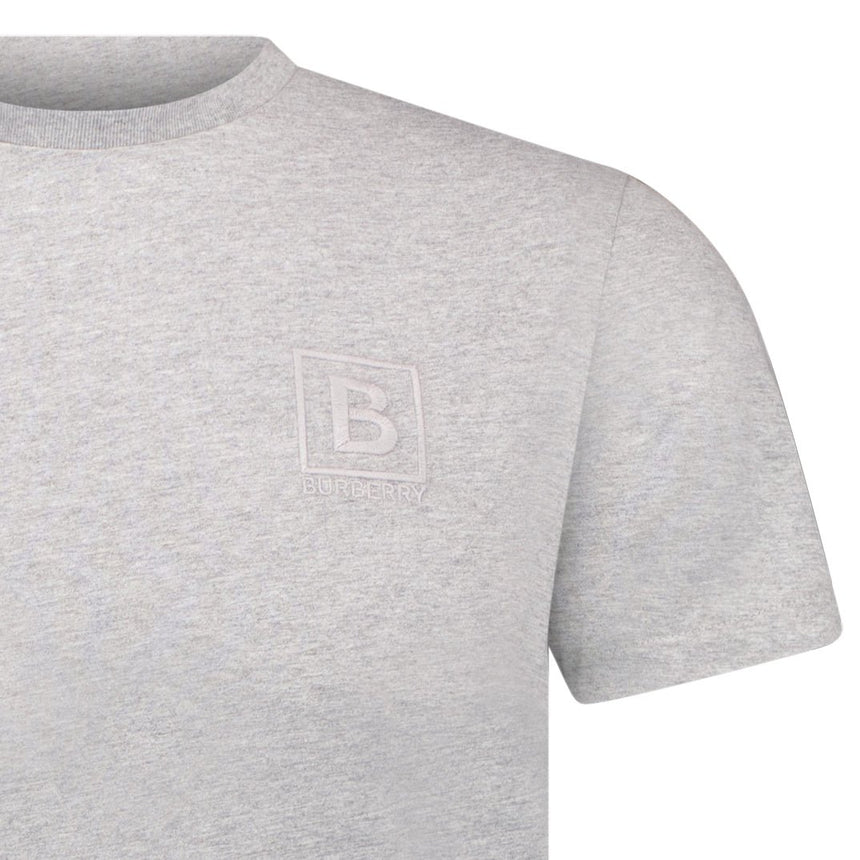 Burberry 'Ellison' Short Sleeve T-Shirt Grey - Boinclo - Outlet Sale Under Retail