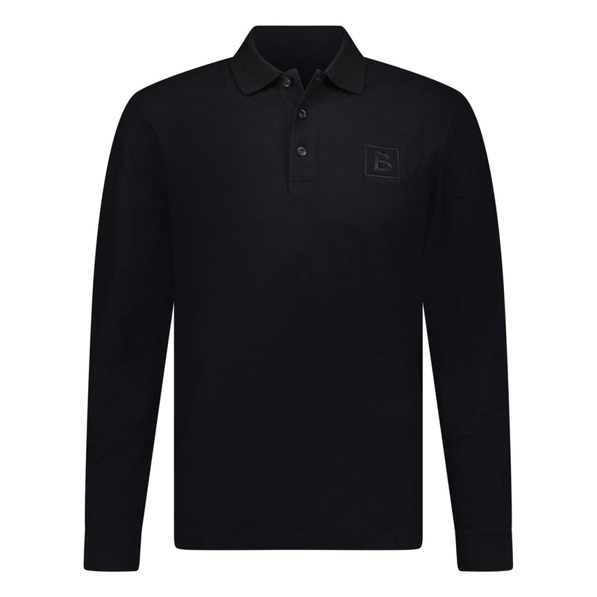 Burberry 'Gateforth' Polo - Shirt Long Sleeve Black - Boinclo - Outlet Sale Under Retail