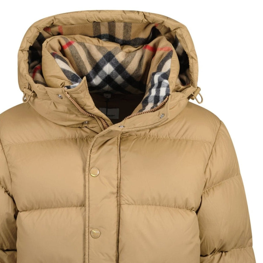 Burberry Halsby Down Puffer Jacket Beige - Boinclo - Outlet Sale Under Retail
