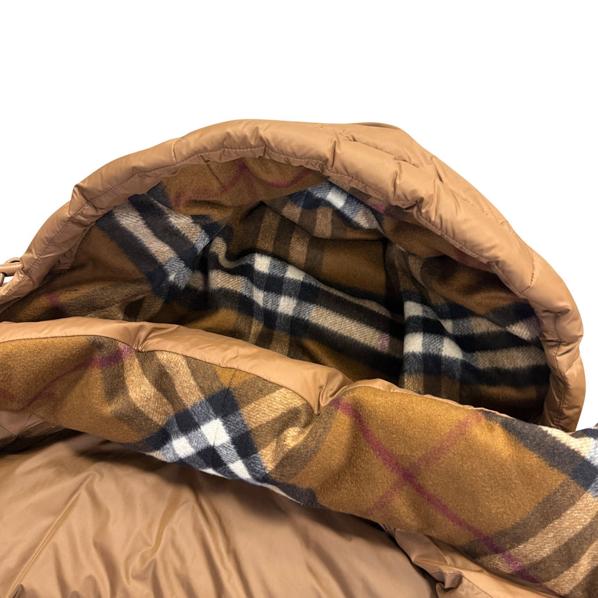Burberry Halsby Puffer Down Jacket Brown - Boinclo - Outlet Sale Under Retail