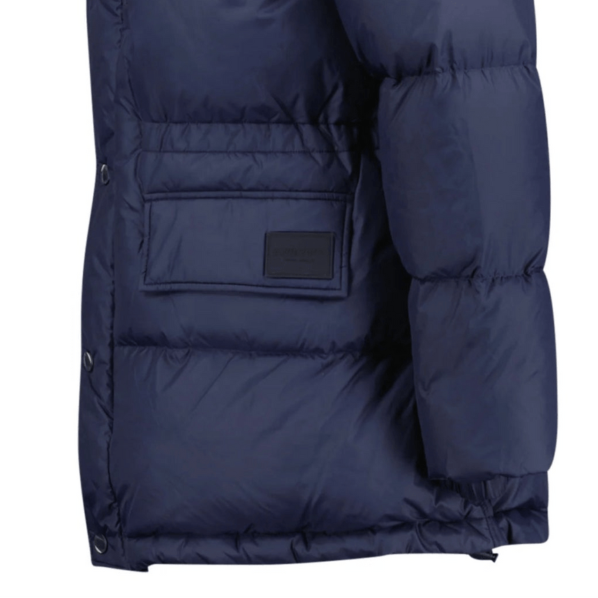 Burberry Haworth Mid Length Down Puffer Jacket Navy - Boinclo - Outlet Sale Under Retail