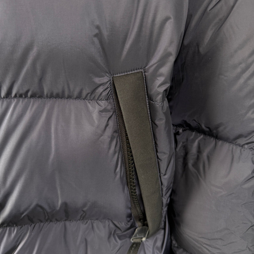 Burberry 'Leeds' Detachable Sleeve Hooded Down Jacket Navy - Boinclo - Outlet Sale Under Retail