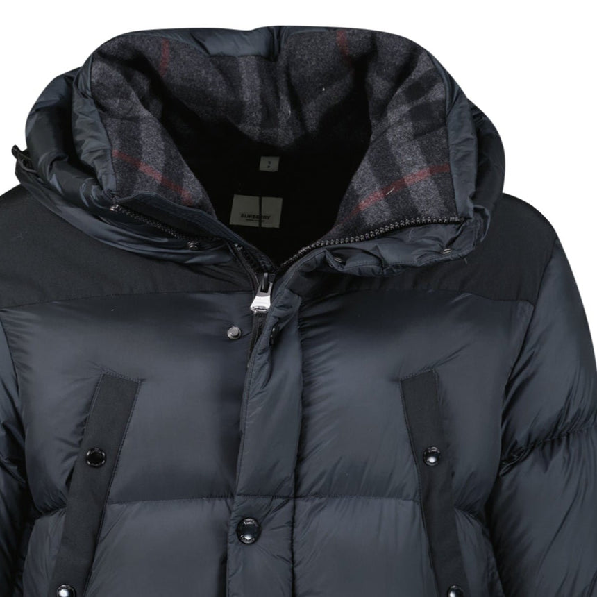 Burberry 'Lindford' Puffer Coat in Charcoal Grey - Boinclo - Outlet Sale Under Retail