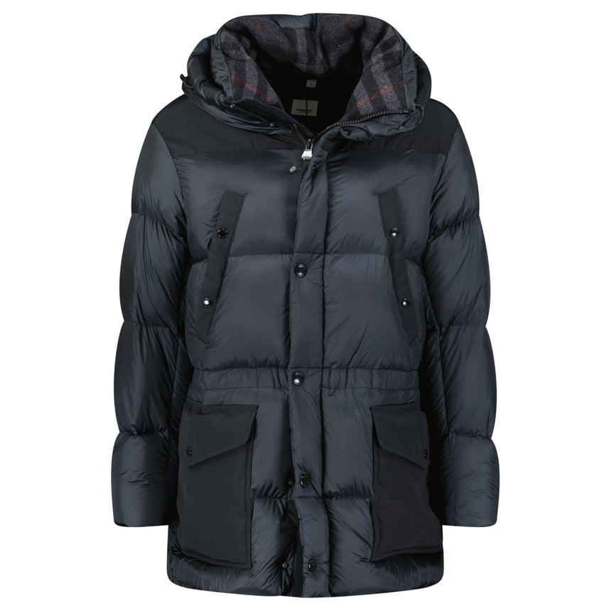 Burberry 'Lindford' Puffer Coat in Charcoal Grey - Boinclo - Outlet Sale Under Retail