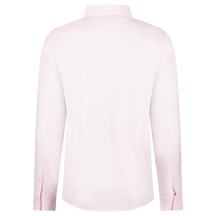 Burberry 'Shefford' Check Placket Long Sleeve Shirt in Pale Pink - Boinclo - Outlet Sale Under Retail