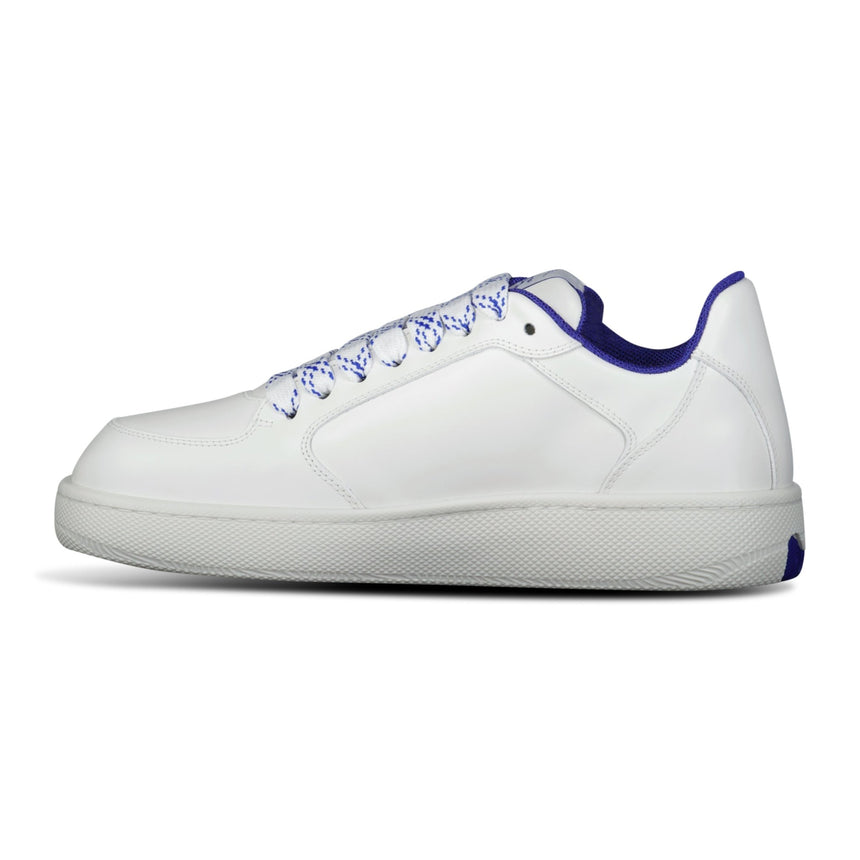 Burberry Stock Leather Sneakers in White - Boinclo - Outlet Sale Under Retail
