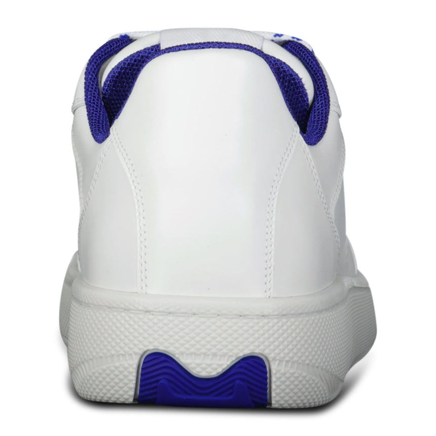 Burberry Stock Leather Sneakers in White - Boinclo - Outlet Sale Under Retail