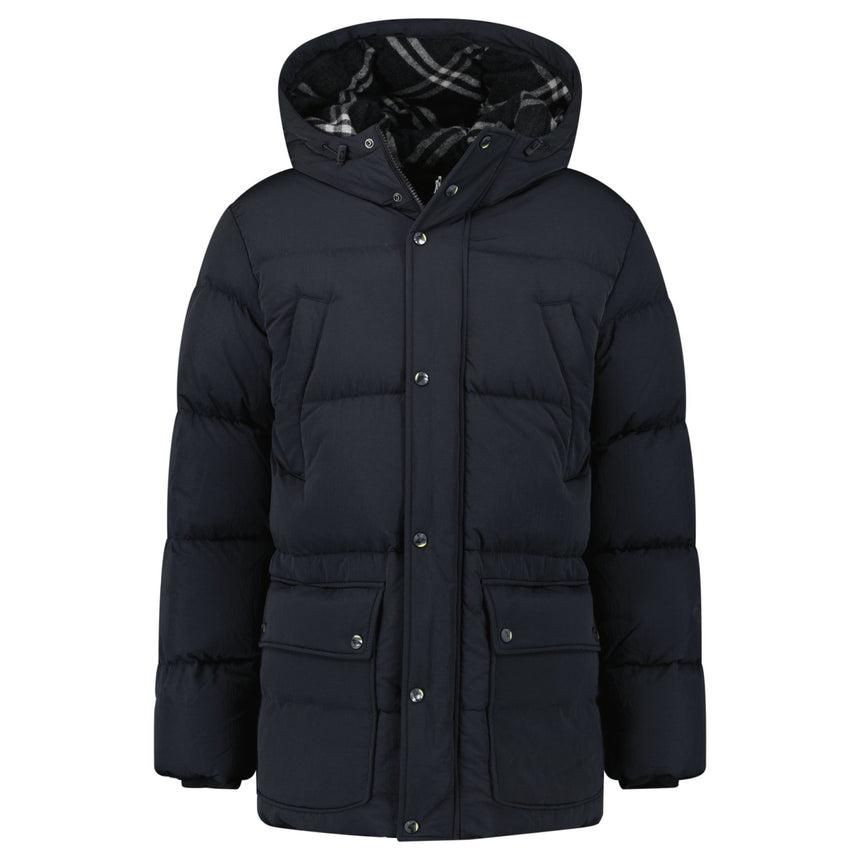Burberry Technical Nylon Puffer Coat in Black - Boinclo - Outlet Sale Under Retail