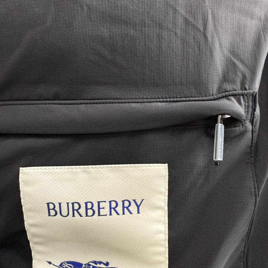 Burberry Technical Nylon Puffer Coat in Navy - Boinclo - Outlet Sale Under Retail
