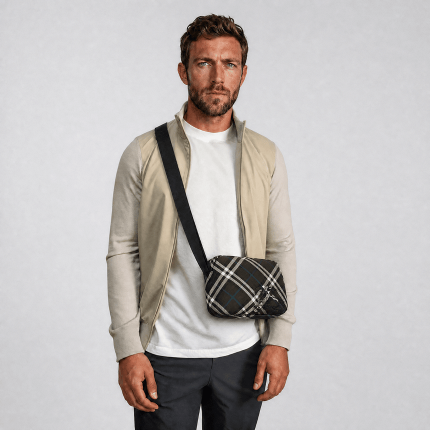 Burberry Check Crossbody Bag in Snug - Boinclo - Outlet Sale Under Retail