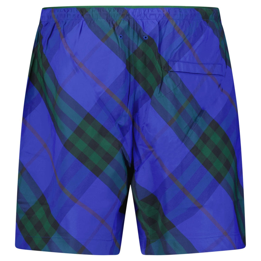 Burberry Check Swim Shorts Blue - Boinclo - Outlet Sale Under Retail