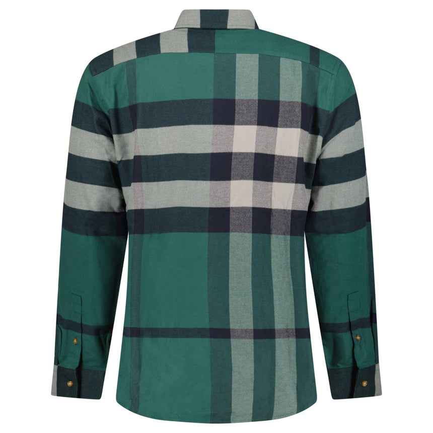 Burberry 'Claverdon' Check Shirt in Dark Racing Green - Boinclo - Outlet Sale Under Retail