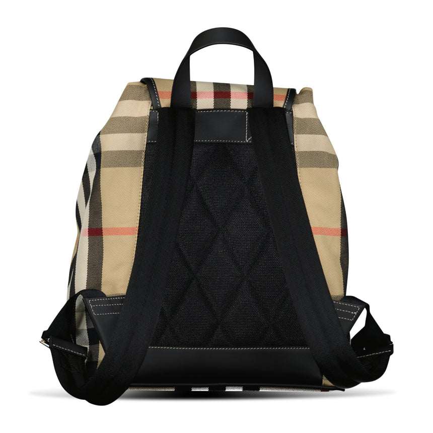 Burberry Enfield Check Canvas Backpack in Archive Beige - Boinclo - Outlet Sale Under Retail